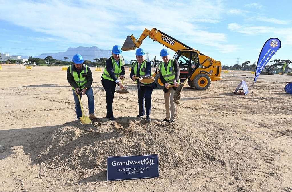 GrandWest sod turning