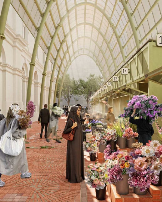 flower sellers render