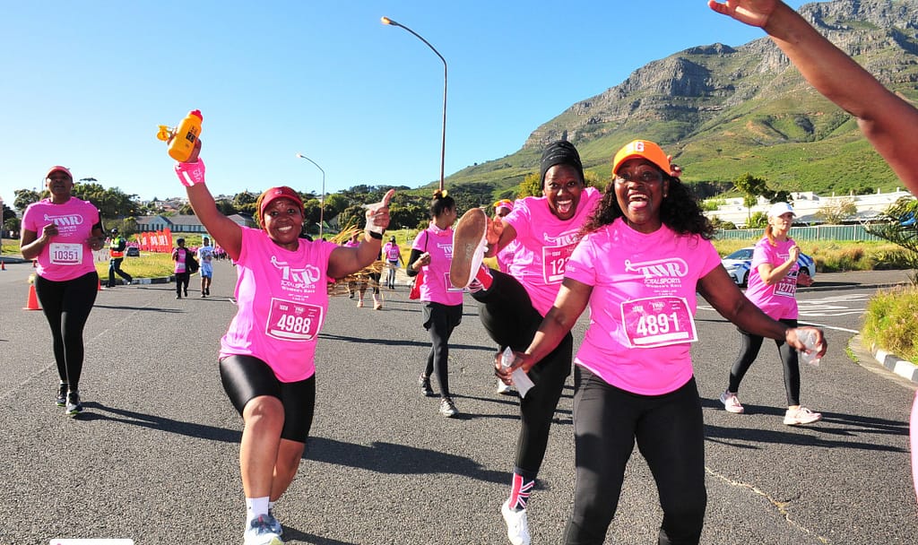 The Totalsports Women's Race bringing the vibe