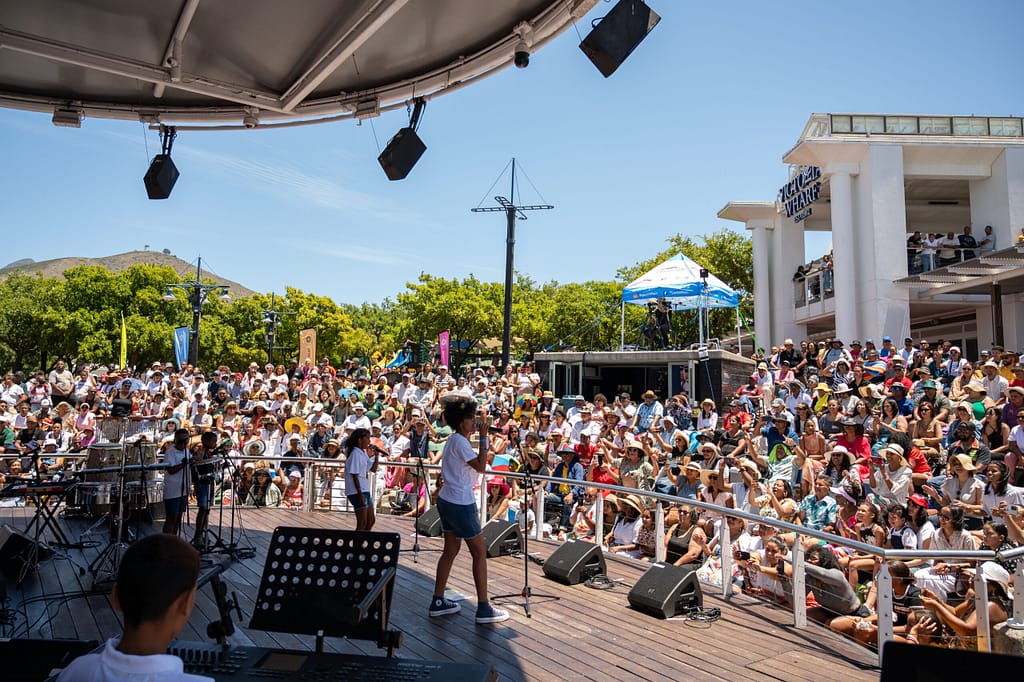 Cape Town Jazzathon artists and crowds