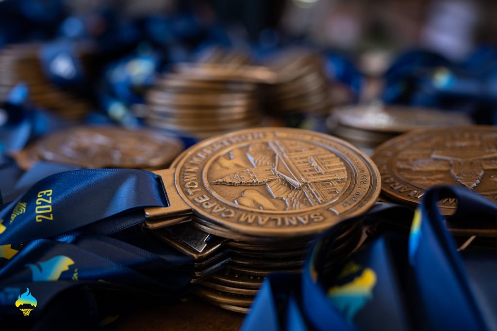 2023 Cape Town Marathon Medal