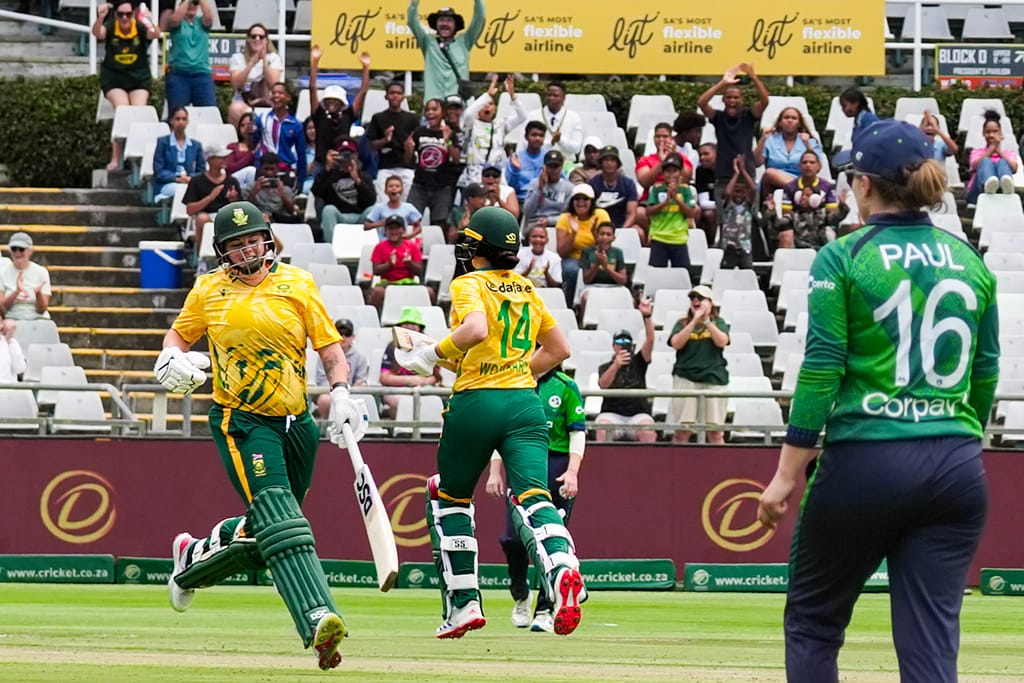 Proteas Women vs Ireland Women at Newlands Cricket Ground.