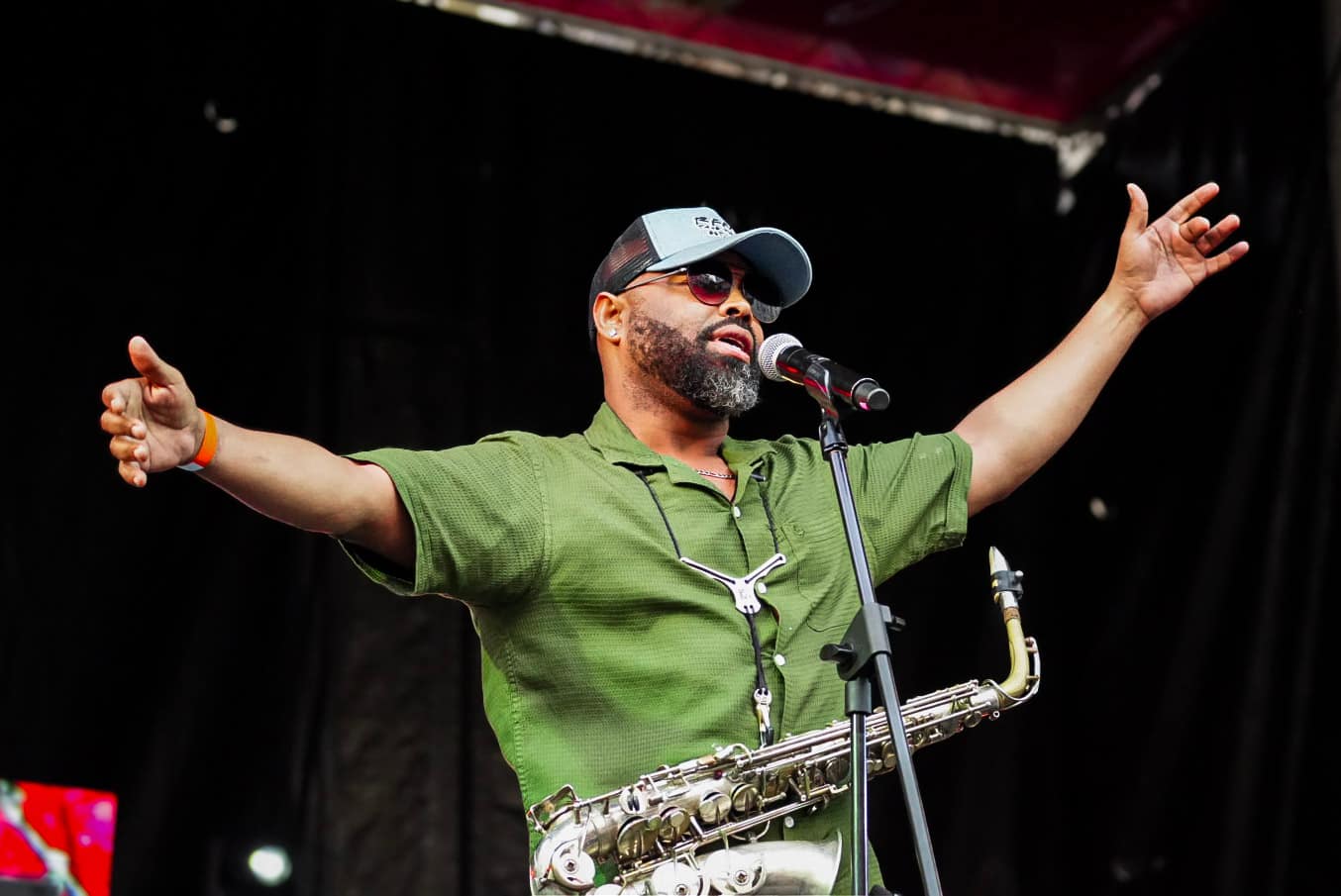 Don Vino Prins at Unity on the Square 2025. He is hosting Don Vino Saxy Vibes 8 in June 2026
