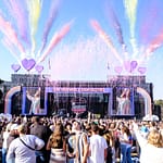 Liefde by Die Dam mainstage and crowd