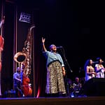 Cape Town International Jazz Festival stage performance singer on stage