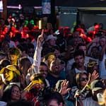 Party people at RaceCoast Hollywoodbets Kenilworth