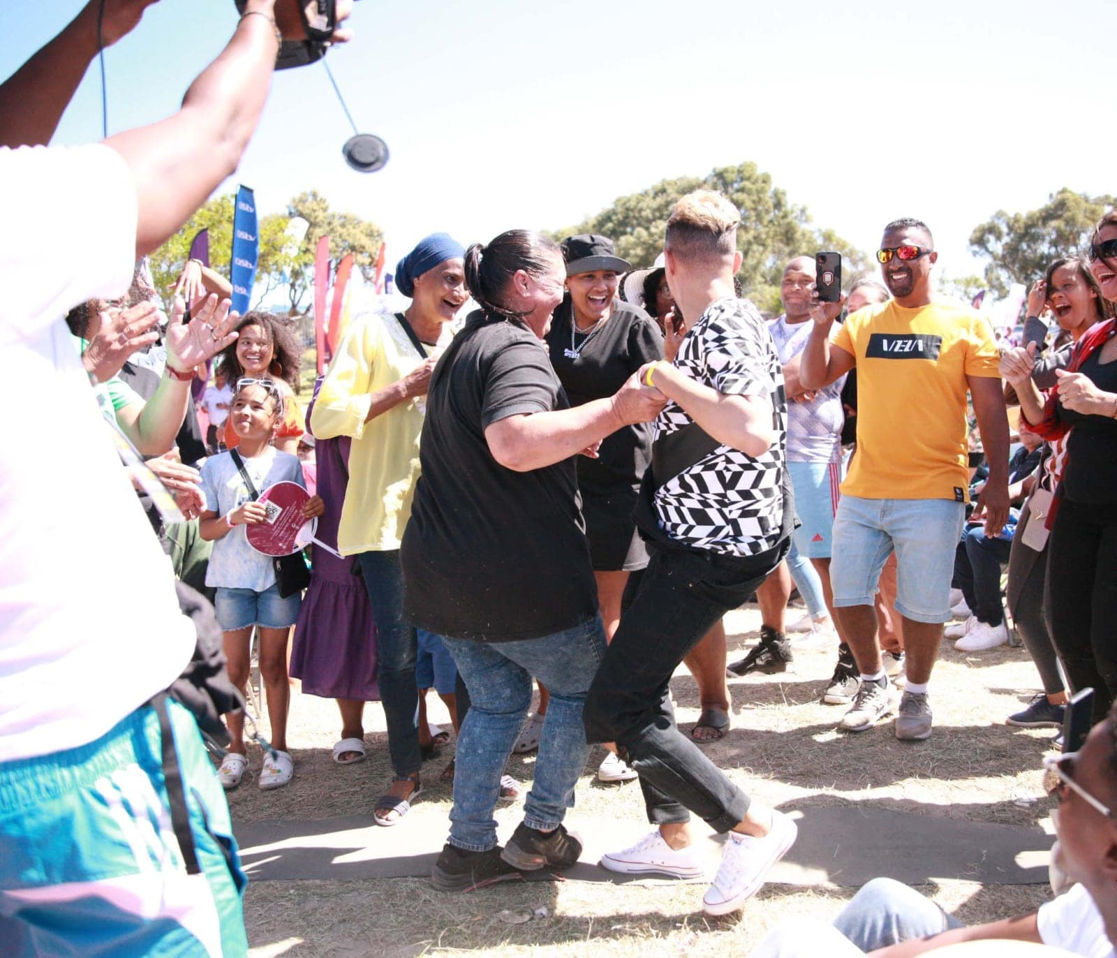 DSTV Mitchell's Plan Festival crowd dancing