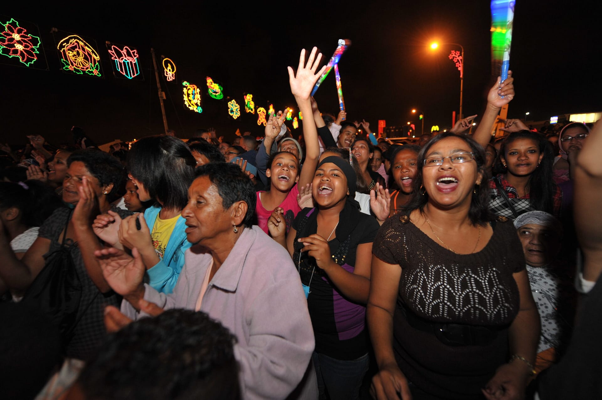 Mitchells Plain Festive Lights Switch On